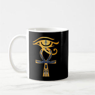 Mug Symbo égyptien Ancien Dieu Oeil de Horus Ankh Symb