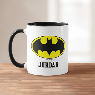 Mug Symbole Batman | Logo Oval de chauve-souris | Ajou