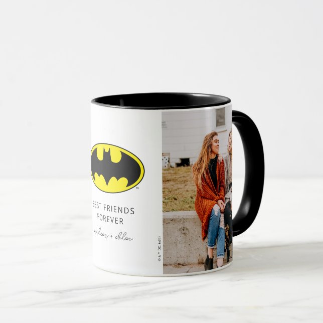 Mug Symbole Batman | Meilleures photos d'amis (Devant droit)