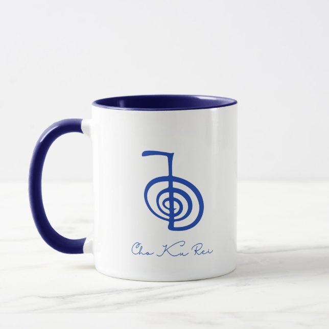 Mug Symbole Cho Ku Rei Reiki Soins énergétiques Reiki (Gauche)