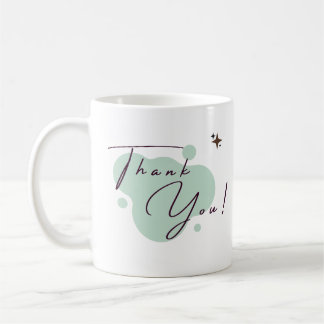 Mug Symbole d'appréciation : "Merci" significatif