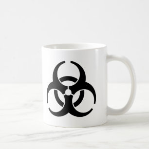 Mug Symbole d'avertissement de Biohazard international