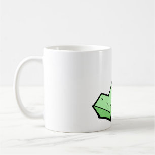 Mug Symbole de coche verte