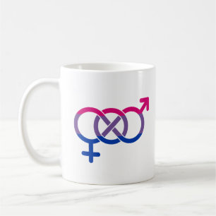 Mug Symbole de genre bisexuel