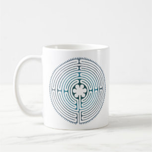 Mug Symbole de géométrie sacrée - Chartres Labyrinthe 
