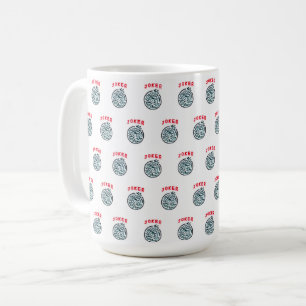 Mug symbole de jeu MahJong tuile Joker