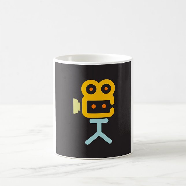 Mug Symbole de la caméra vidéo (Créateur téléchargé)