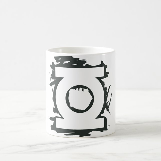 Mug Symbole de marqueur vert lanterne (Centre)