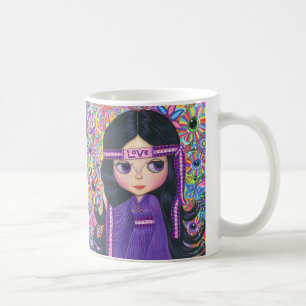 Mug Symbole de paix enfant Fleur Fleur d'amour Hippie