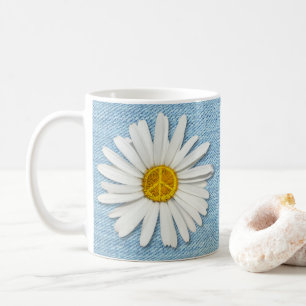 Mug Symbole de paix intérieur Faisy - Pale Denim