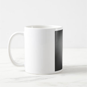 Mug Symbole de point d'exclamation grunge industriel