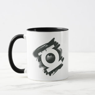 Mug Symbole de pulvérisation de lanterne verte