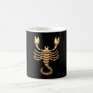 Mug Symbole de scorpion or Tone Zodiac
