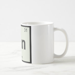 Mug Symbole de table périodique Gn - Gin Chemistry