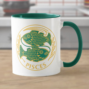 Mug Symbole des Poissons du Zodiaque
