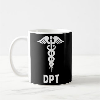 Mug Symbole Docteur En Thérapie Physique Dpt Caduceus