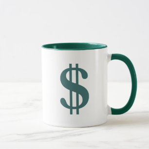 Mug Symbole dollar