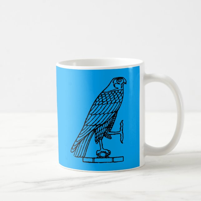 Mug Symbole égyptien : Faucon (Droite)