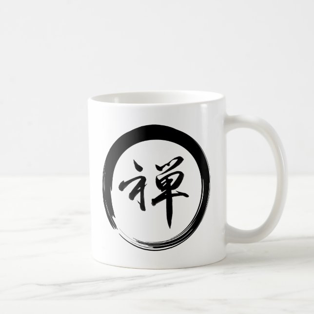 Mug Symbole Enso avec symbole Zen (Droite)