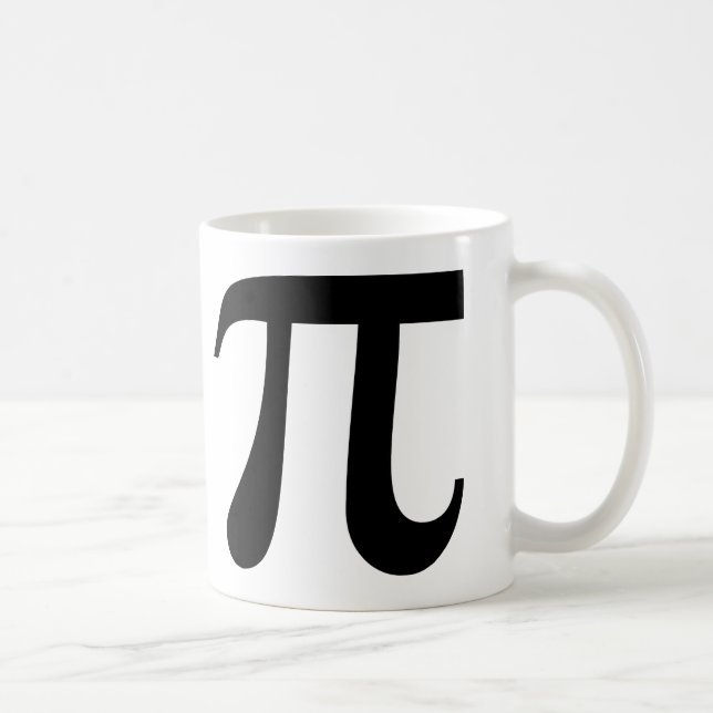 Mug Symbole géant "Pi" (Droite)