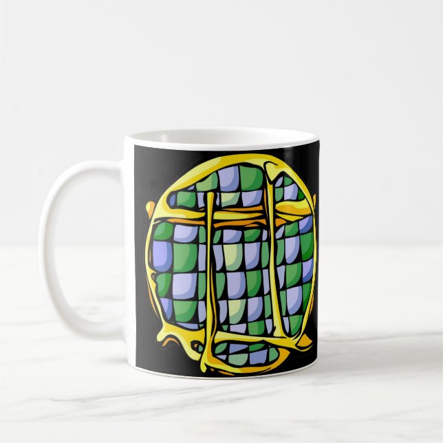 Mug Symbole Gemini couleur pierre (Gauche)