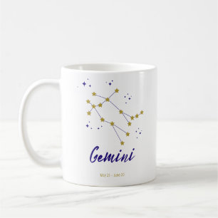 Mug SYMBOLE GEMini Zodiac Constellation Horoscope Twin