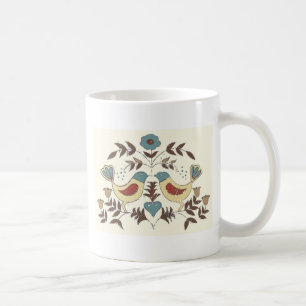 Mug SYMBOLE Hex Amish néerlandais Pennsylvanie Bird Am