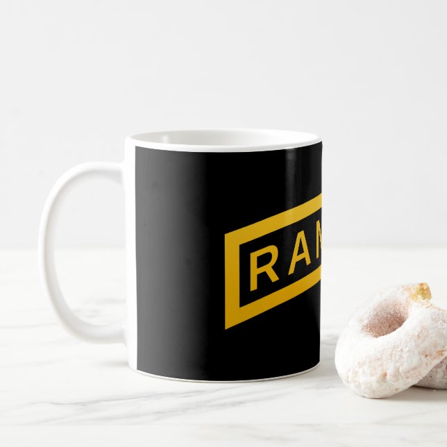 Mug Symbole militaire de l'Armée de terre Conception d (Avec donut)