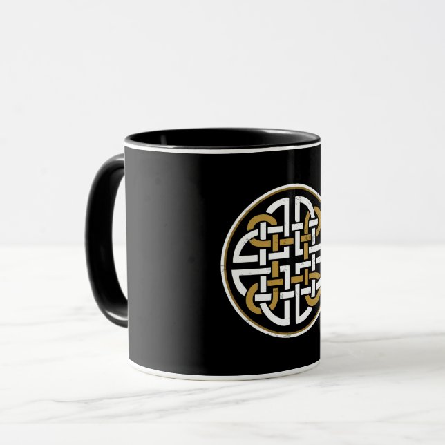 MUG SYMBOLE MYSTIQUE CELTIQUE DE DARA KNOT TREE (Devant gauche)