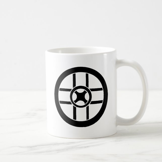 Mug Symbole nordique : Croix de roue (Droite)