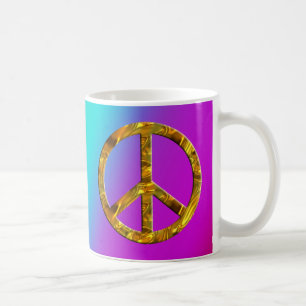 Mug Symbole PAIX - OR & ARGENT