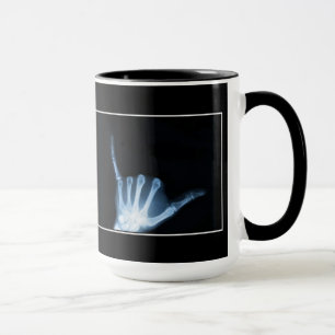 Mug SYMBOLE Shaka X-Ray (Perdre la main)