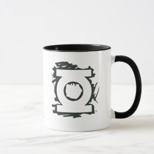 Mug Symbole vert de marqueur de lanterne