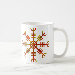 Mug Symbole Viking Helm De Awe Norse