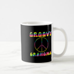 Mug SYMBOLE vintage Tie Dye Paix Grandma Super Cadeau