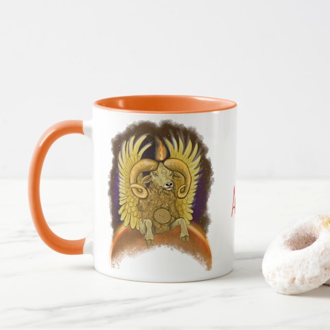 Mug SYMBOLE Zodiaque Aries (Avec donut)
