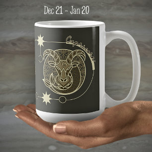 Mug SYMBOLE Zodiaque Capricorne Astrologie Mandala Spi