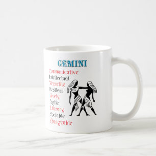 Mug SYMBOLE Zodiaque Gemini Horoscope