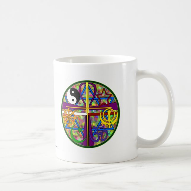 Mug Symboles de chant religieux d'unité (Droite)
