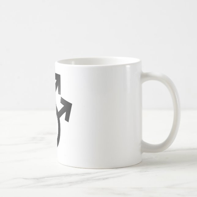 Mug Symboles gais des syndicats, Mars, couple (Droite)