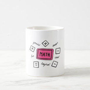 Mug Symboles mathématiques Étudiants et parents