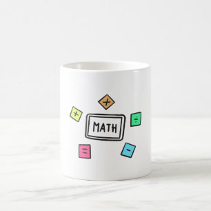 Mug Symboles mathématiques Étudiants et parents
