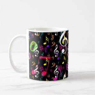 Mug Symboles musicaux Design Motif