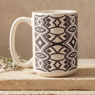 Mug Symétrie diamant et ovale chic