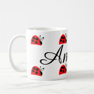 Mug Sympa Red Ladybug Personnalisé