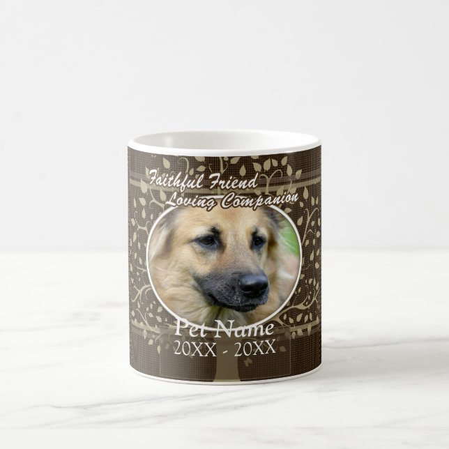 Mug Sympathie faite sur commande d'animal familier (Centre)