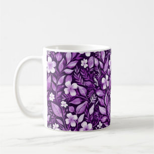 Mug Symphonie Jardin Violet Ethérée Floral Ciel