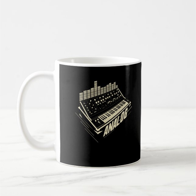 Mug Synthétiseur de clavier Synthétiseur de la machine (Gauche)