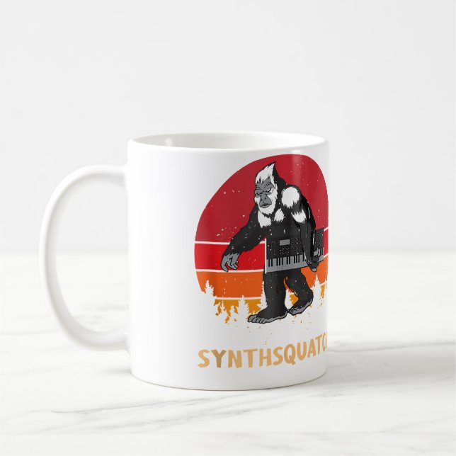 Mug Synthétiseur Sasquatch Mélangeur Dj Synth Synthsqu (Gauche)