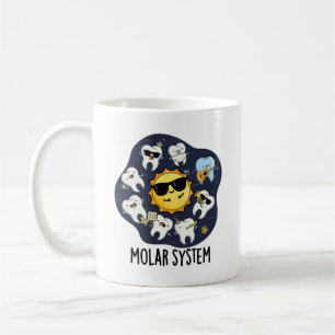 Mug Système Molaire Blague Drôle Astronomie Dentaire P